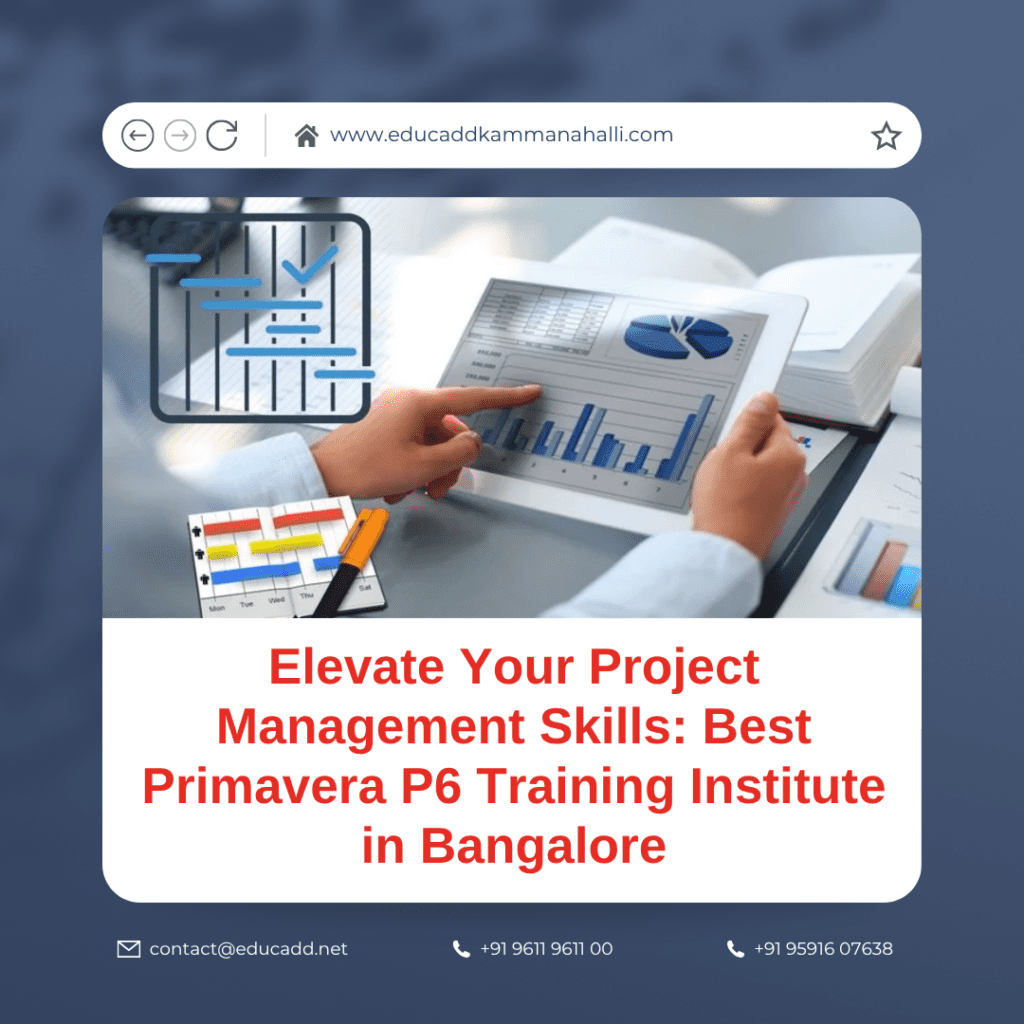 Primavera P6 training