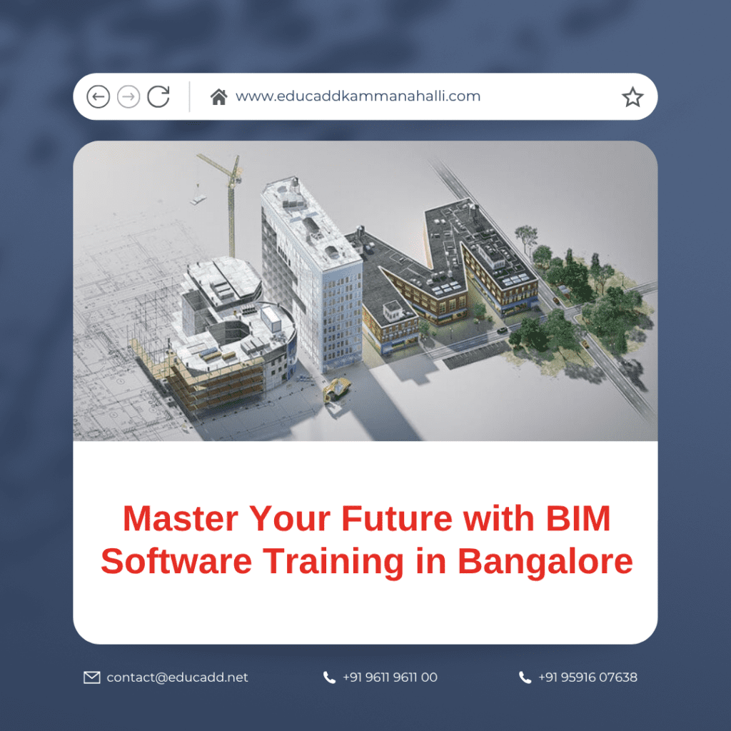 BIM software at a training institute in Bangalore