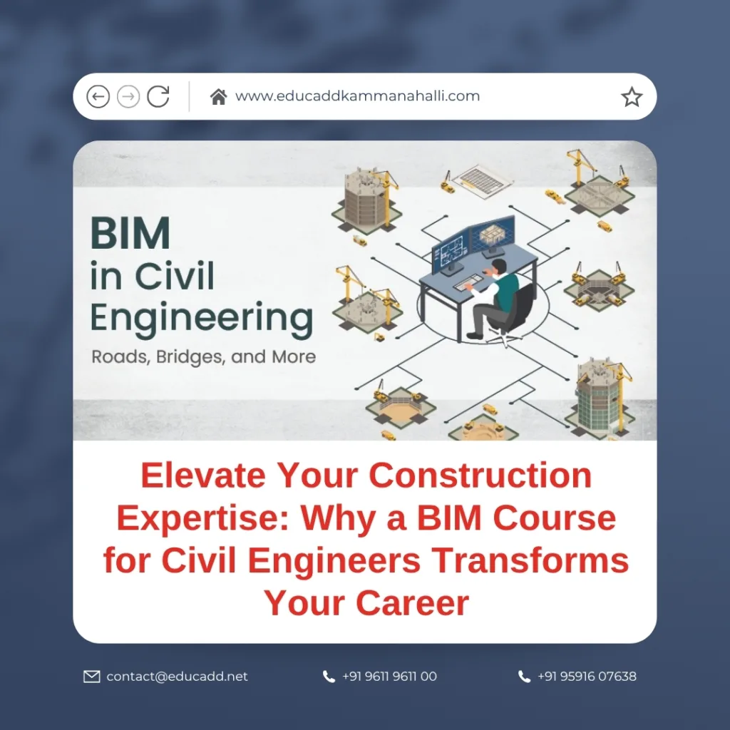 BIM course for civil engineers learning advanced construction skills