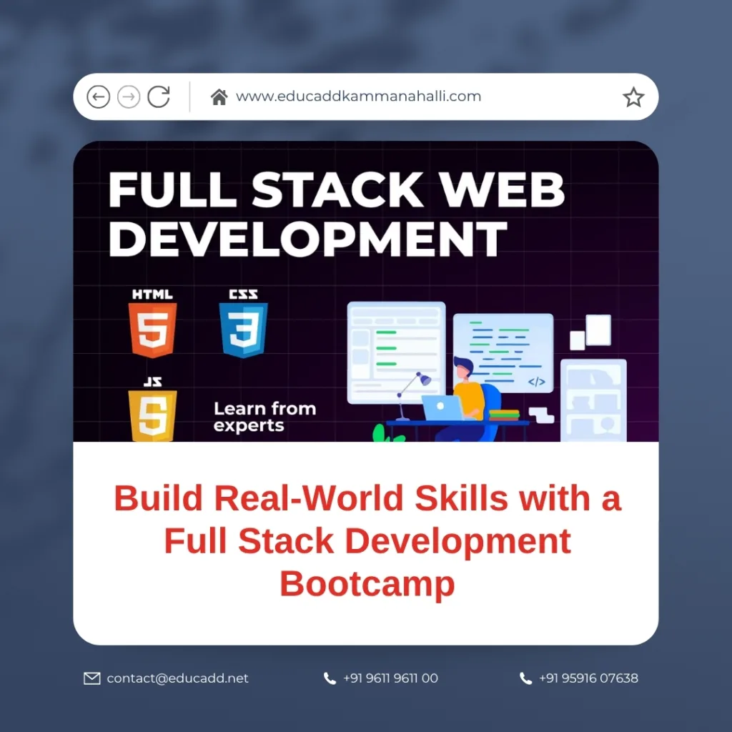 Full Stack Developer Bootcamp training session