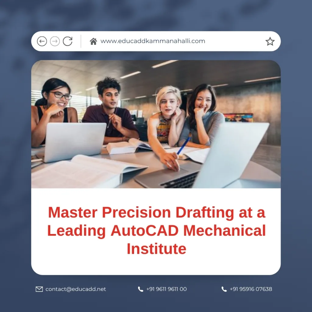 Best CAD Coaching Classes | EduCADD Kammanahalli
