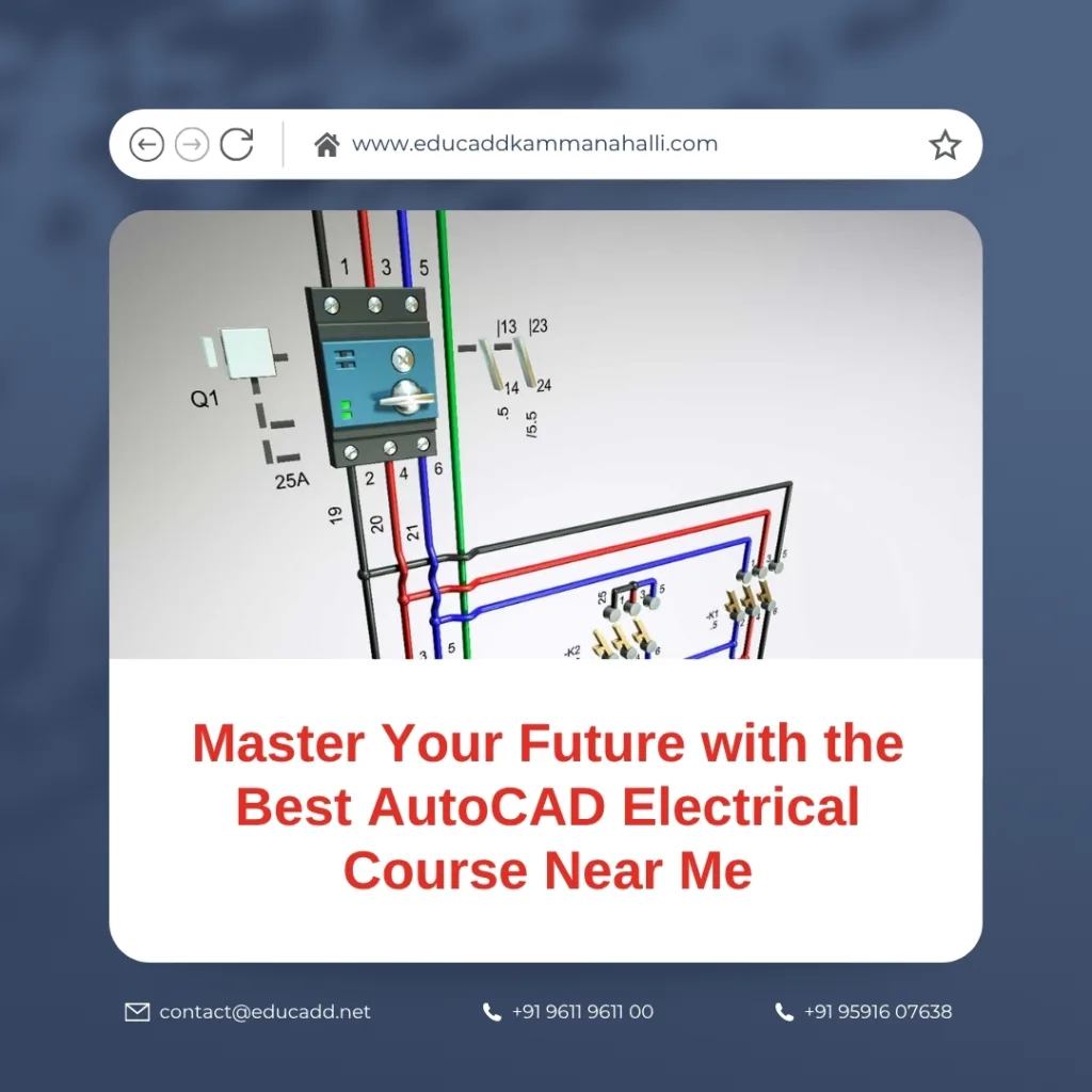 AutoCAD Electrical course training near me