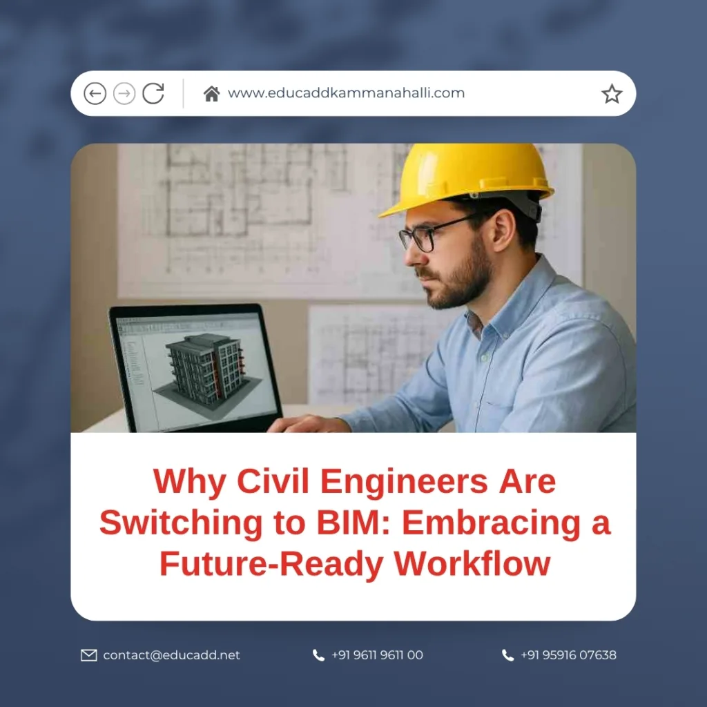 Civil engineers using BIM workflow for efficient construction projects