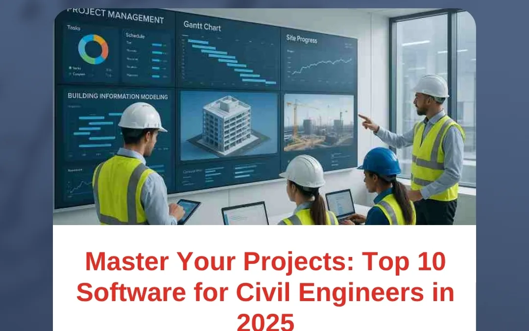 Master Your Projects: Top 10 Software for Civil Engineers in 2025