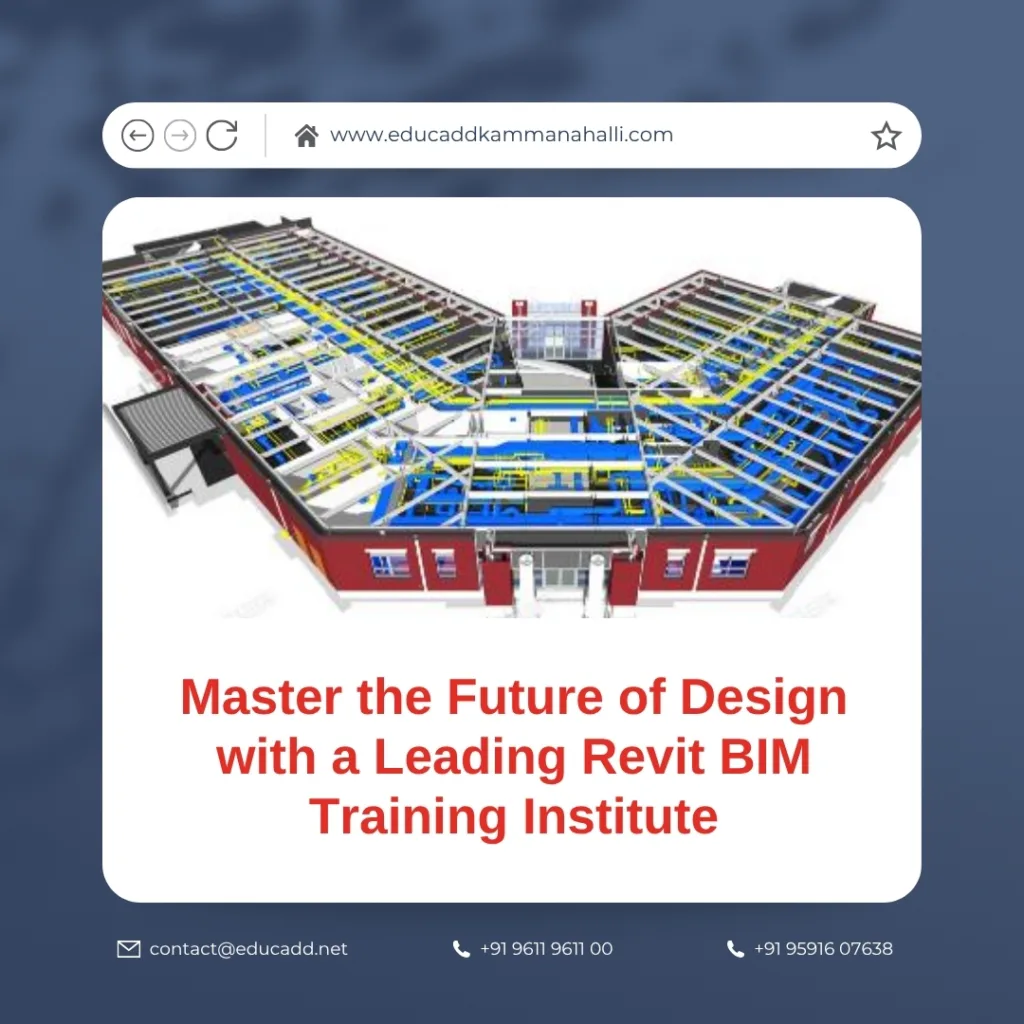 Revit BIM training at top institute for future-ready designers
