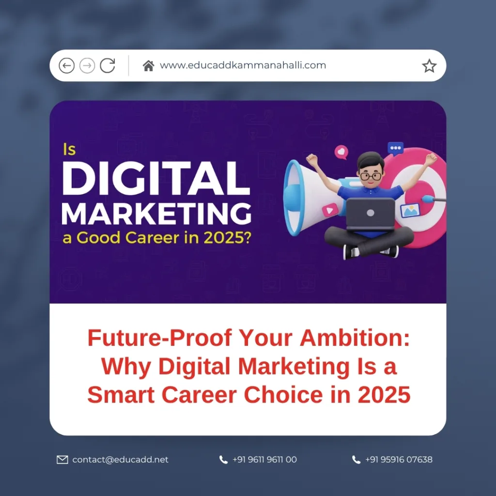 Digital marketing career opportunities in 2025 for future growth