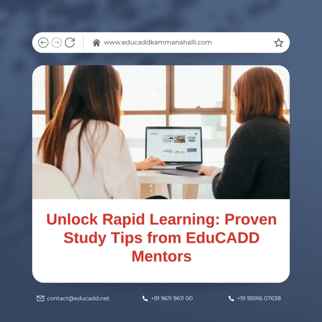 Rapid Learning Study Tips