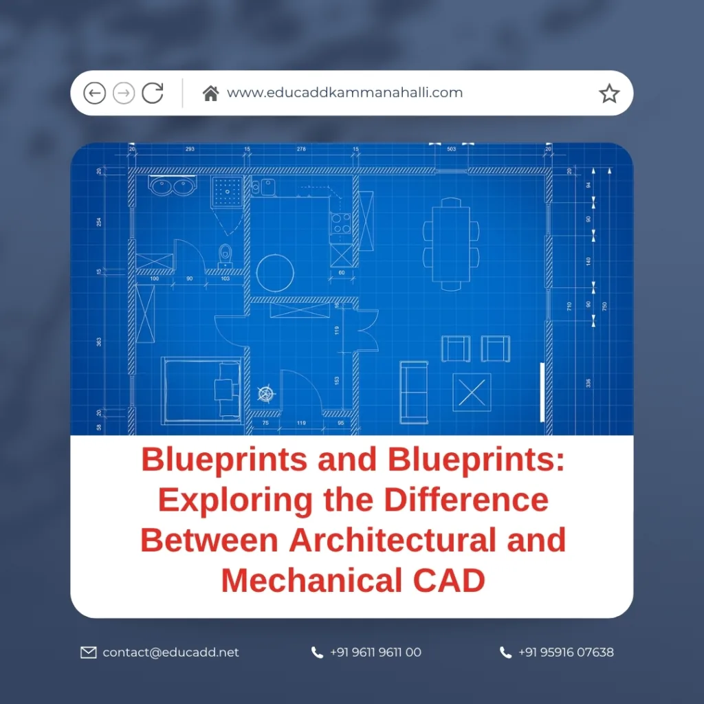 Architectural vs Mechanical CAD