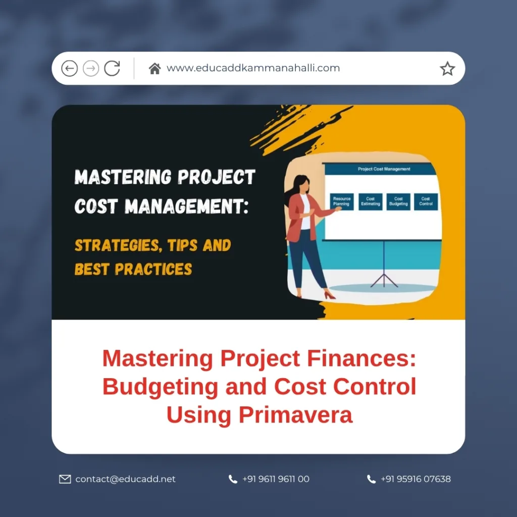 Primavera Budget Cost Control