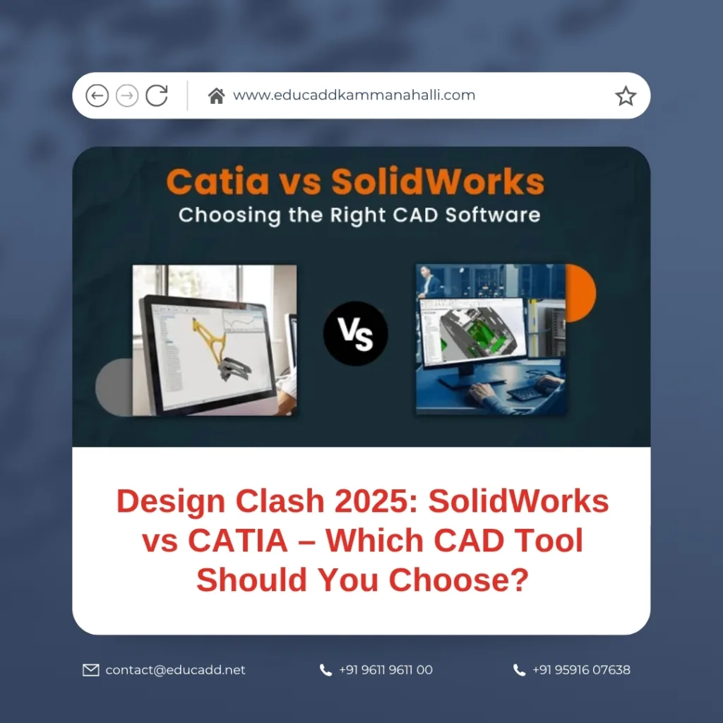 SolidWorks vs CATIA 2025