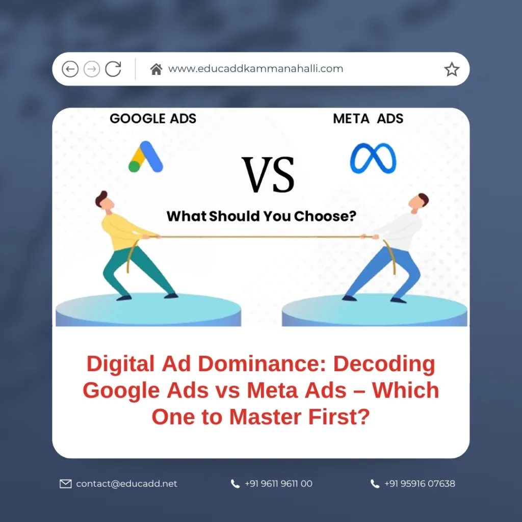 Google Ads vs Meta