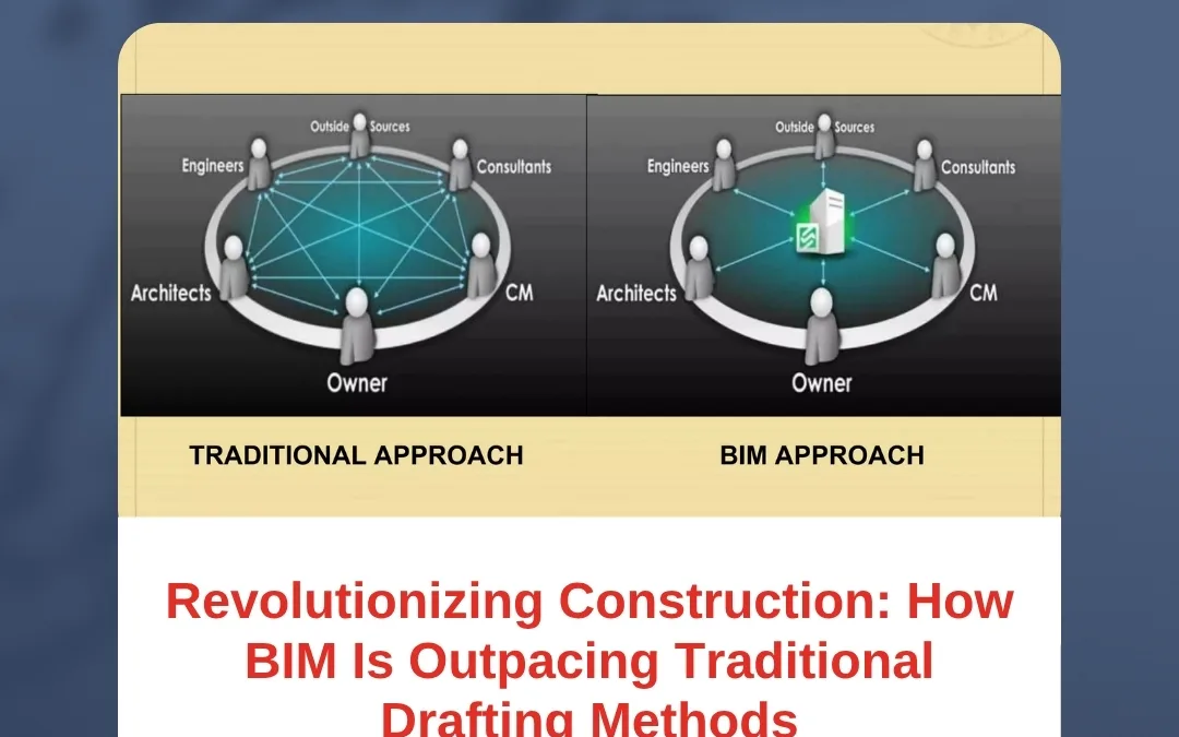 Revolutionizing Construction: How BIM Is Outpacing Traditional Drafting Methods