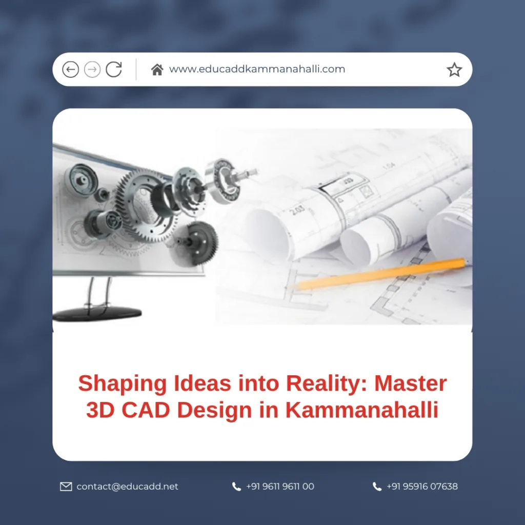 3D CAD Design Kammanahalli