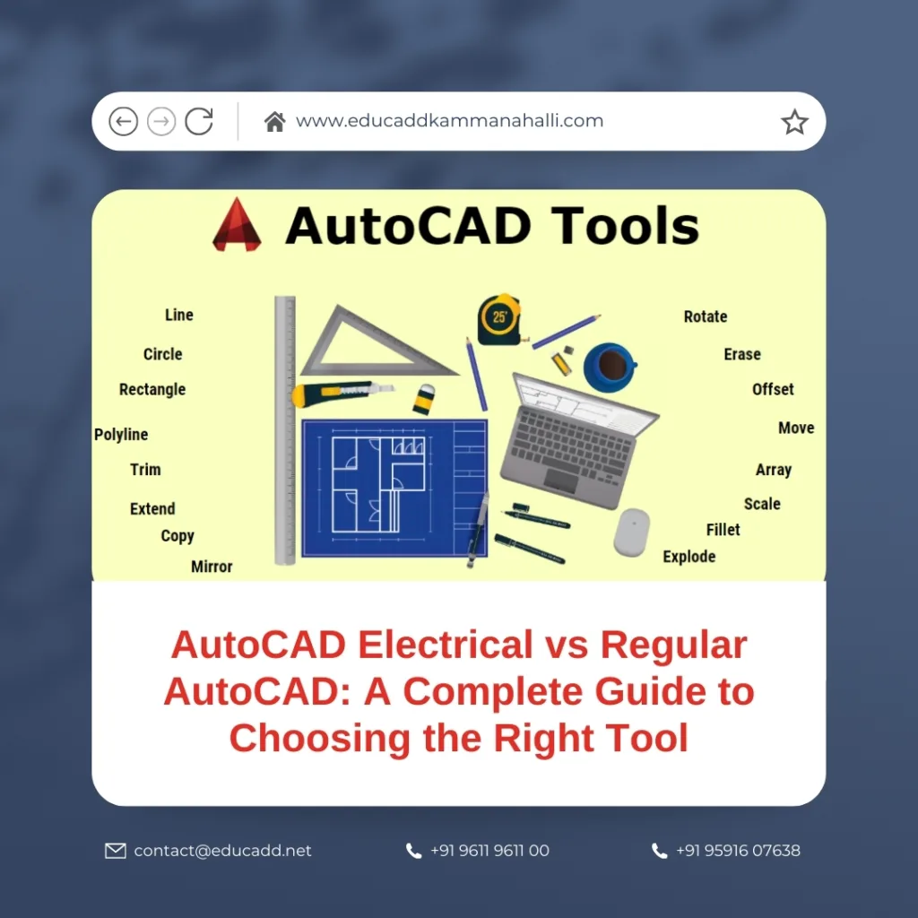 AutoCAD Electrical vs AutoCAD