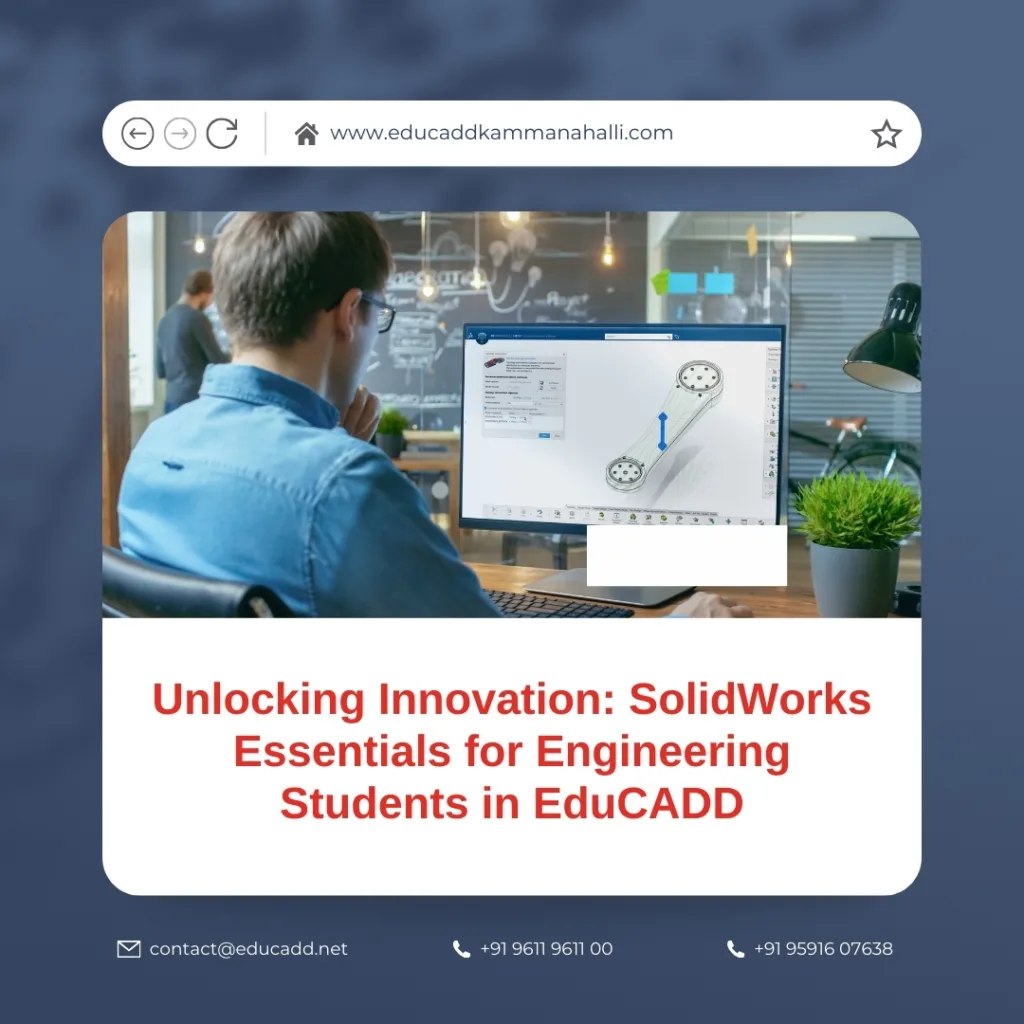 SolidWorks Essentials at EduCADD 