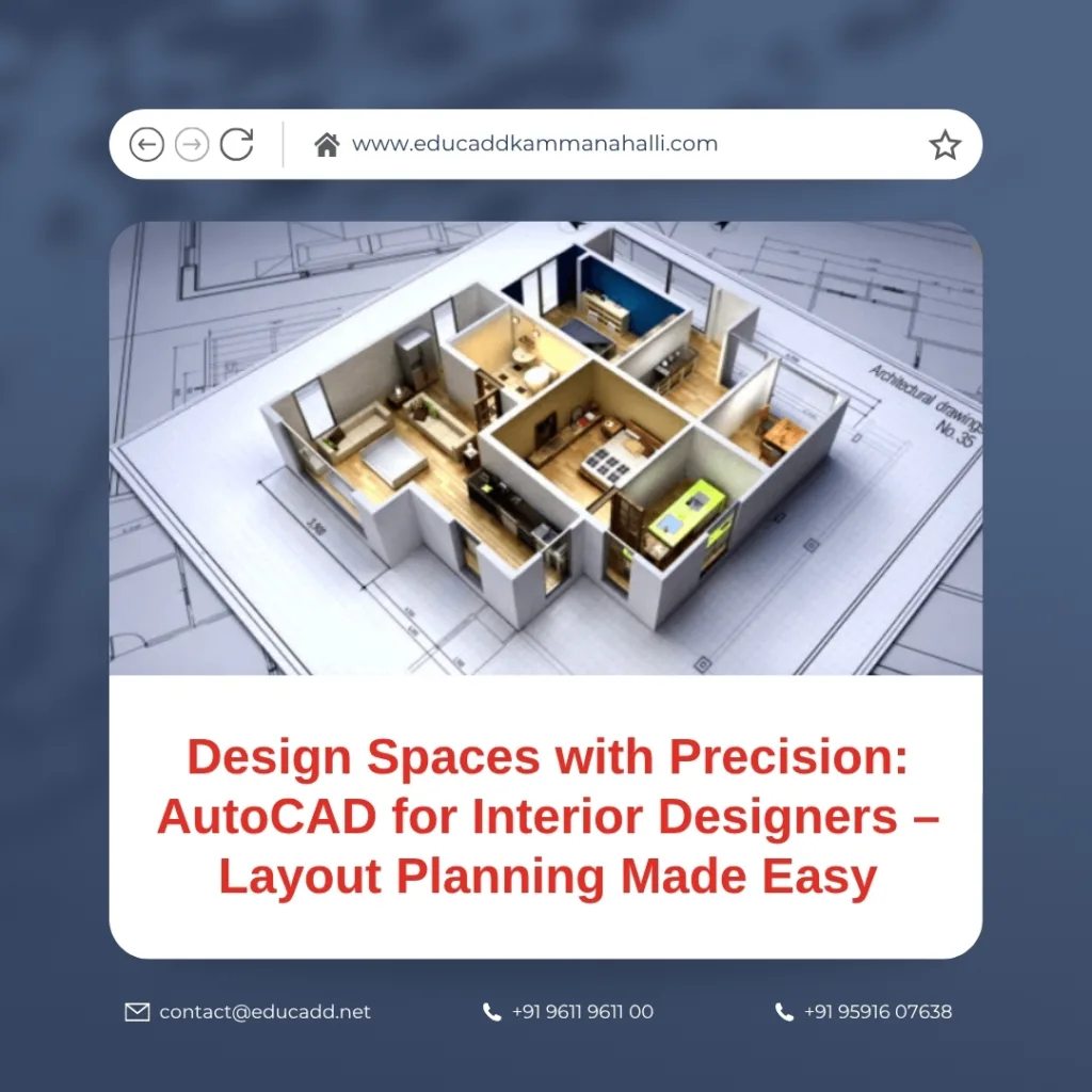 AutoCAD Interior Design Planning