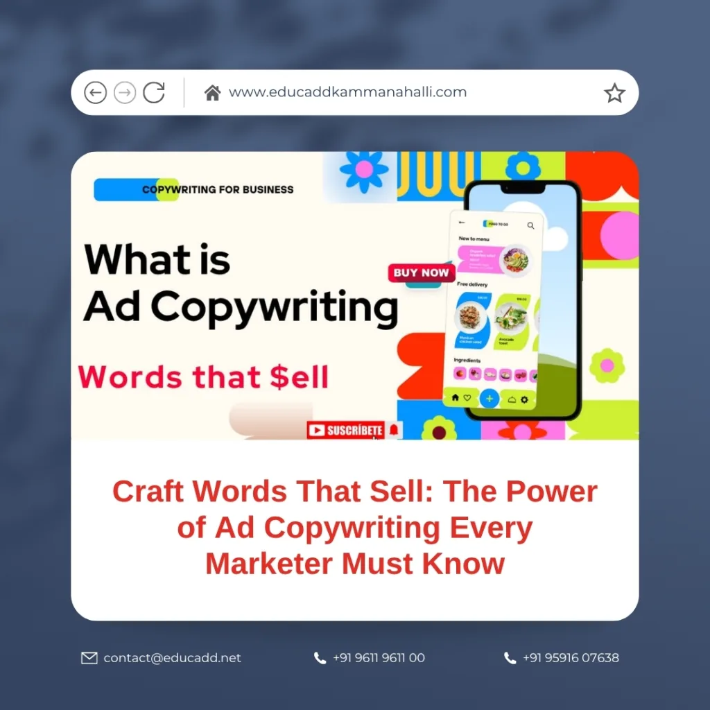 Ad Copywriting for Marketers