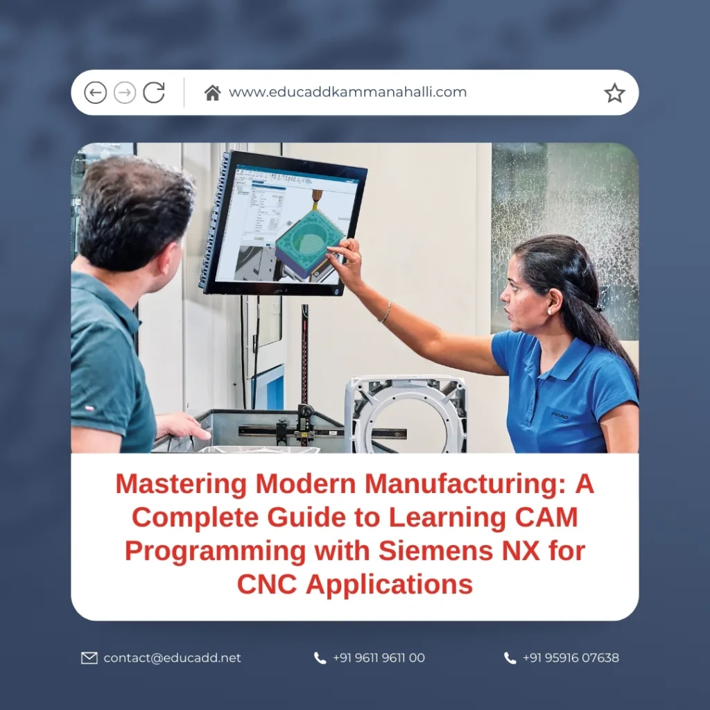 Siemens NX CAM Training