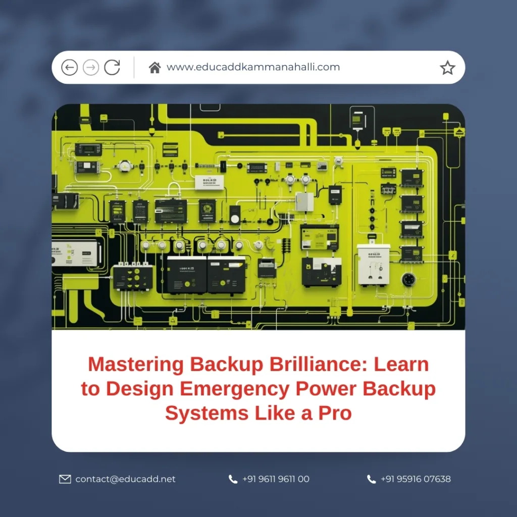 Emergency Power Backup Design