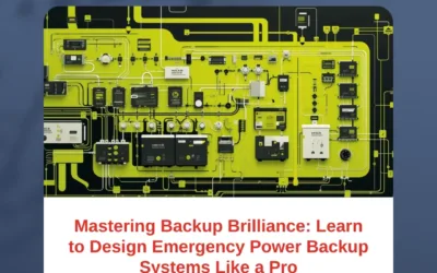 Mastering Backup Brilliance: Learn to Design Emergency Power Backup Systems Like a Pro