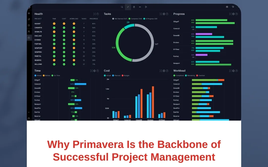 Why Primavera Is the Backbone of Successful Project Management
