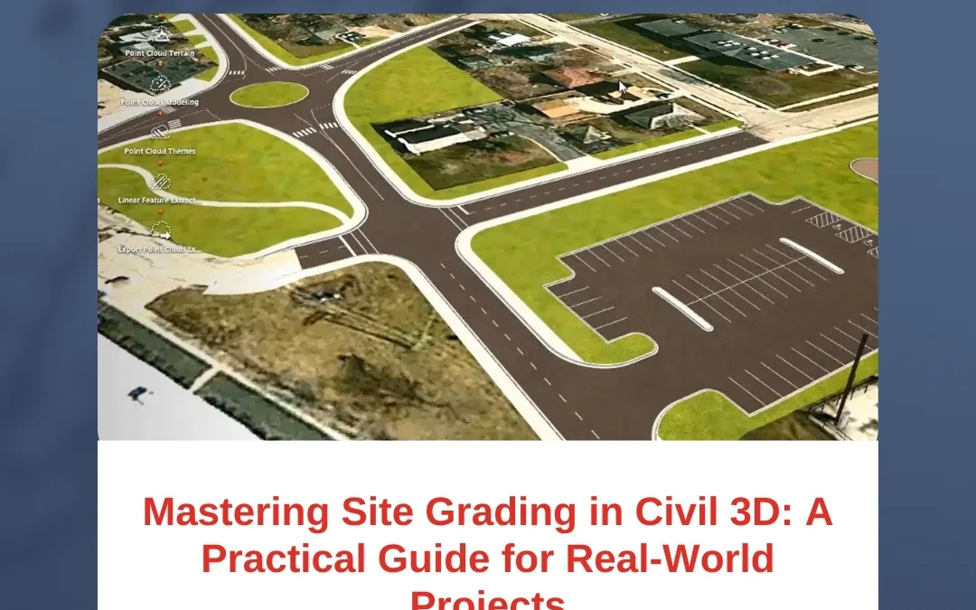 Mastering Site Grading in Civil 3D: A Practical Guide for Real-World Projects