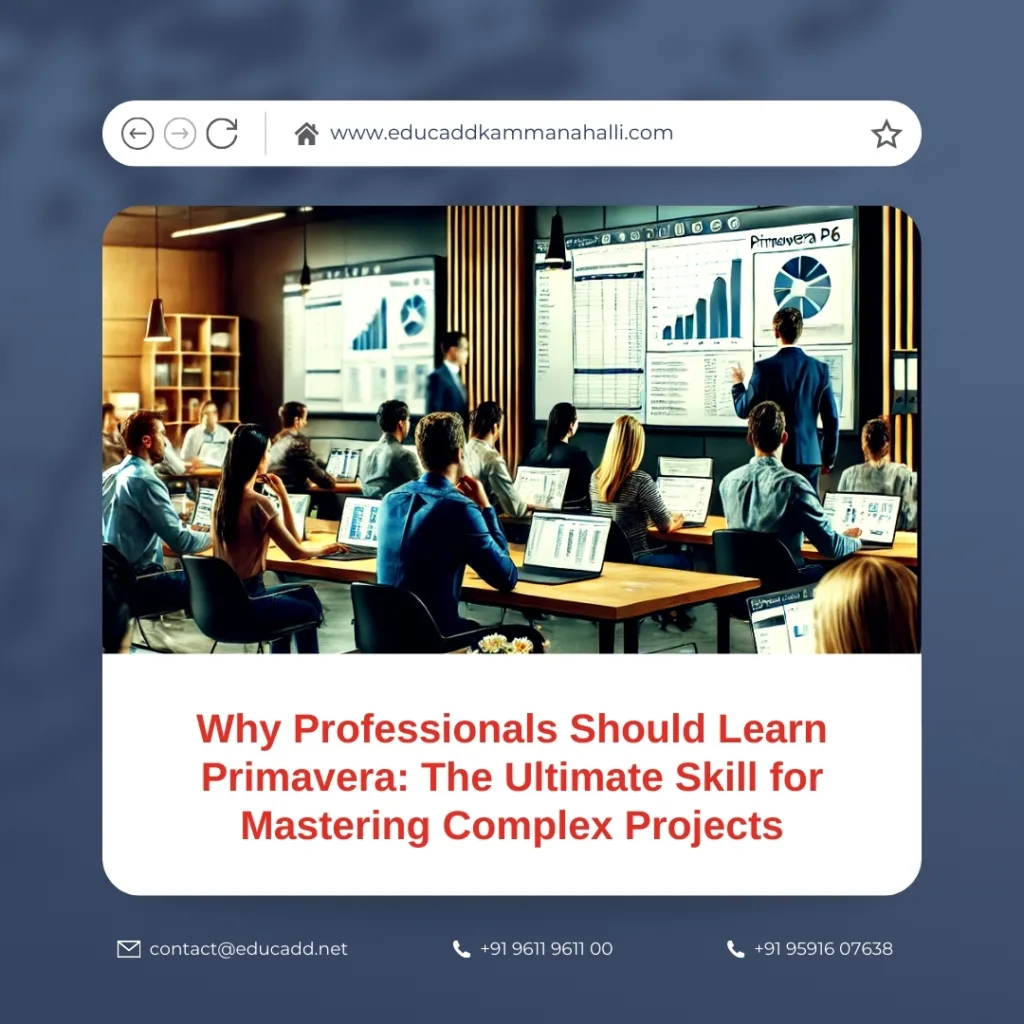 Primavera Project Management Skills