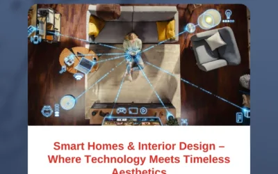 Smart Homes & Interior Design – Where Technology Meets Timeless Aesthetics