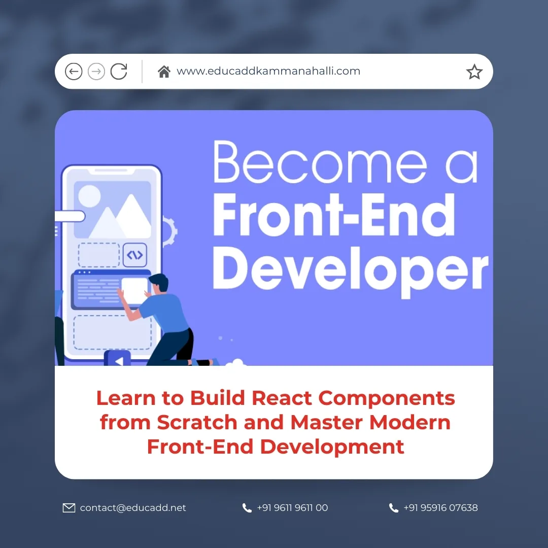 React Component Development Training | EduCADD