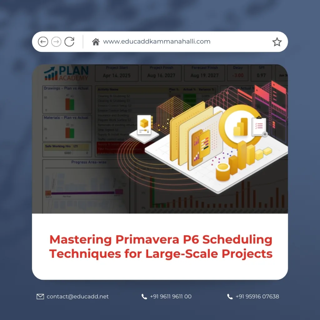 Primavera P6 Scheduling Techniques