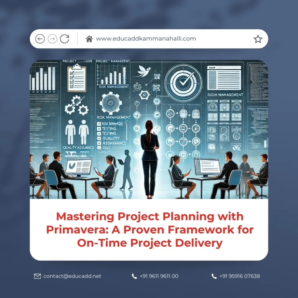 Primavera Project Planning Framework