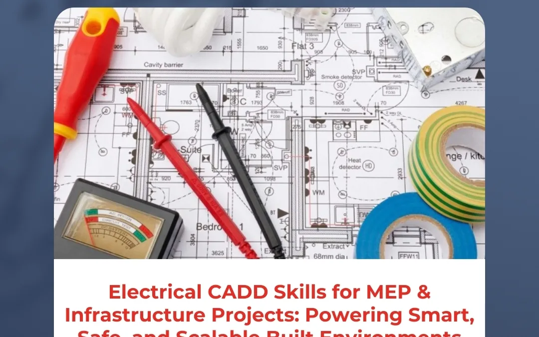 Electrical CADD Skills for MEP & Infrastructure Projects: Powering Smart, Safe, and Scalable Built Environments