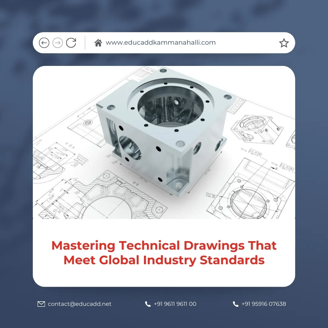Global Technical Drawing Standards | EduCADD Kammanahalli