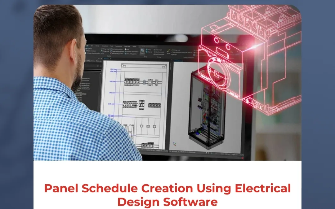 Panel Schedule Creation Using Electrical Design Software