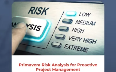 Primavera Risk Analysis for Proactive Project Management