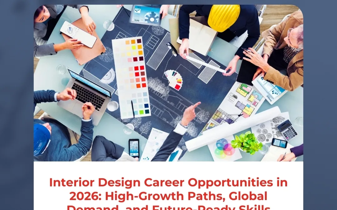 Interior Design Career Opportunities in 2026: High-Growth Paths, Global Demand, and Future-Ready Skills