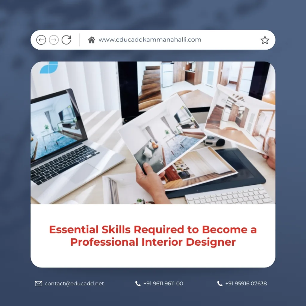 Professional Interior Designer Skills