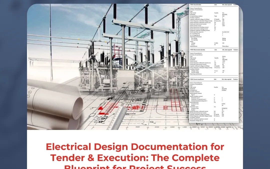 Electrical Design Documentation for Tender & Execution: The Complete Blueprint for Project Success