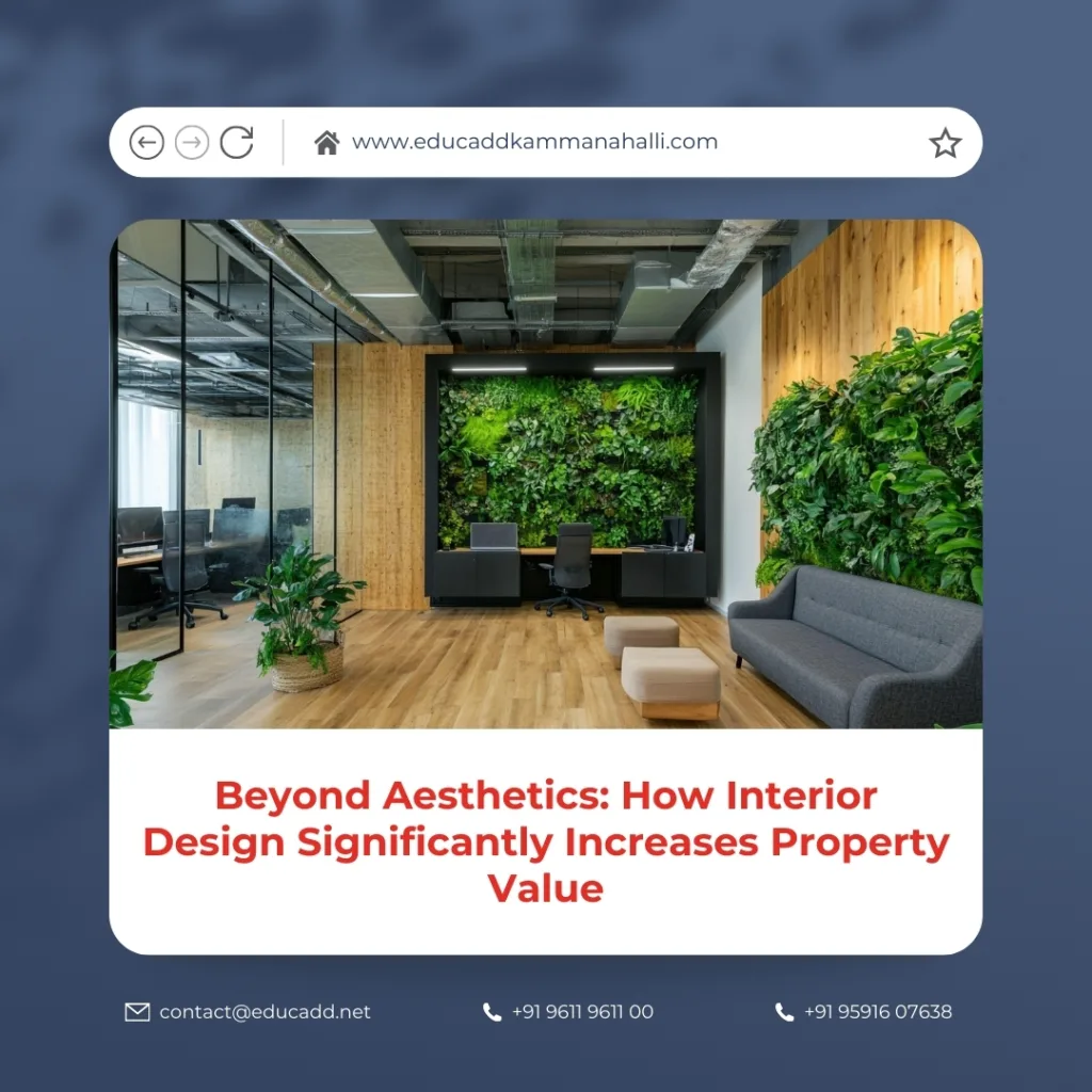 Interior Design Increases Property Value