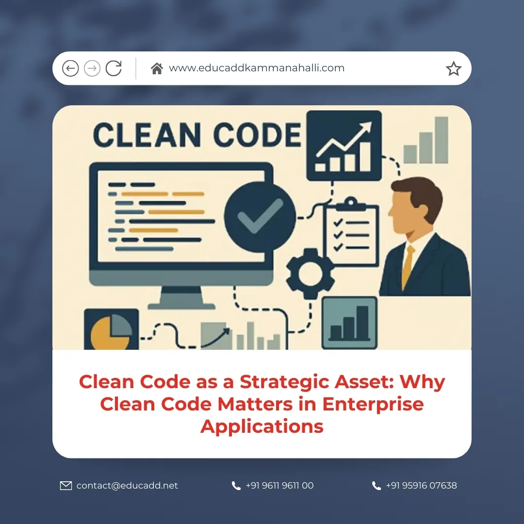 Clean Code Enterprise Applications | EduCADD Kammanahalli