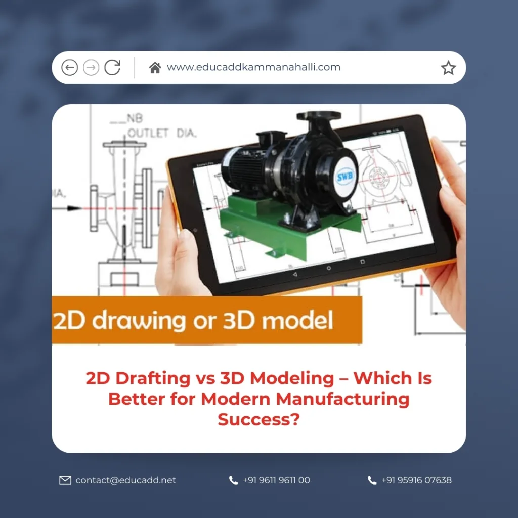 2D vs 3D Manufacturing