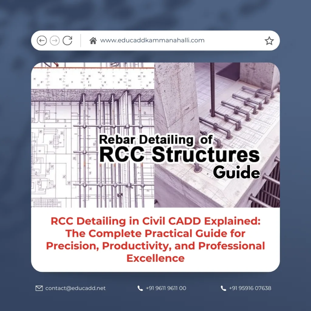 RCC Detailing in CivilCAD