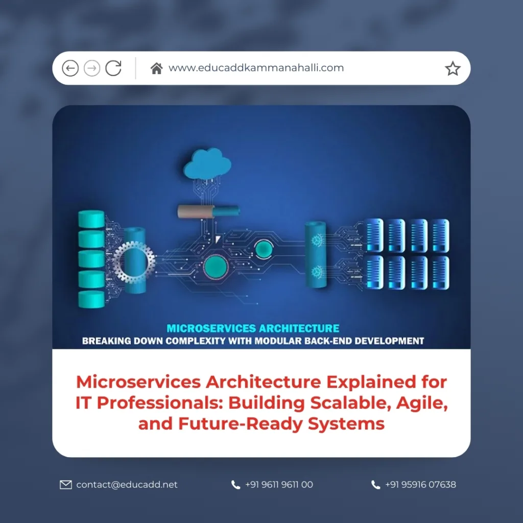 Microservices Architecture for IT