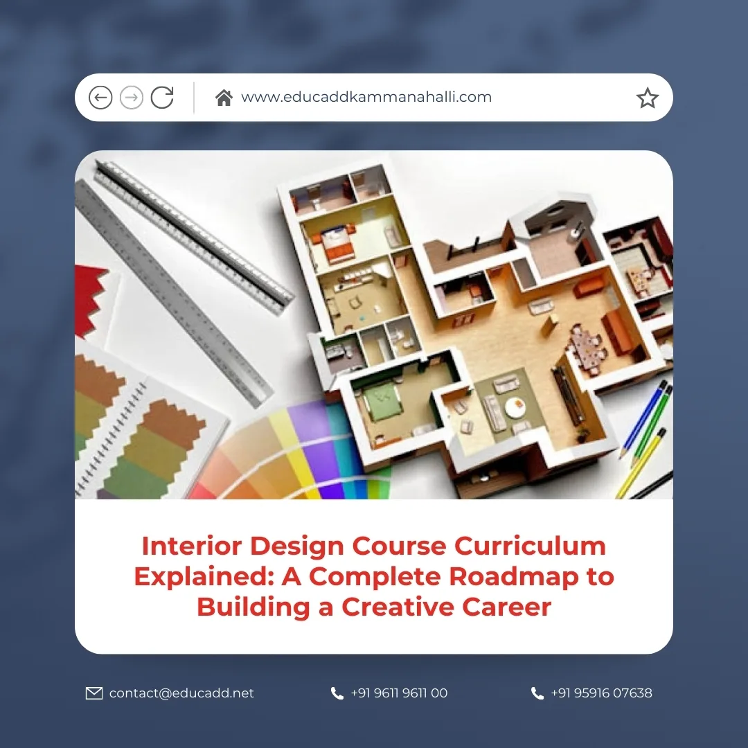 Interior Design Course Curriculum | EduCADD Kammanahalli