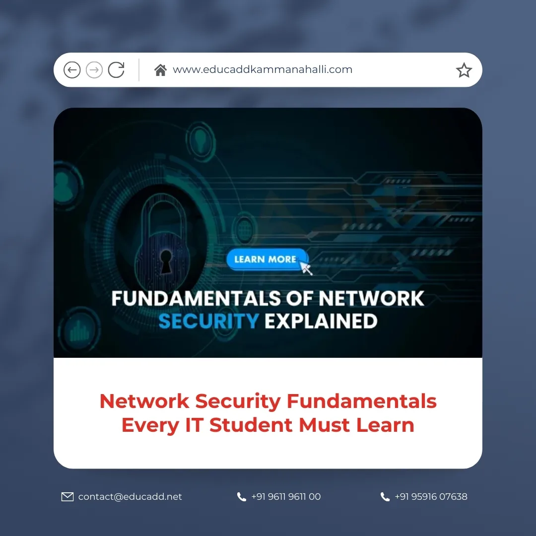 Network Security Fundamentals Course | EduCADD Kammanahalli