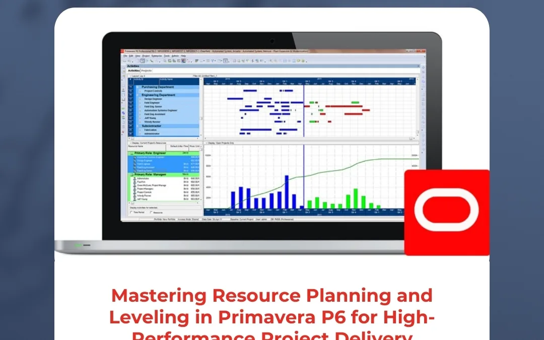 Mastering Resource Planning and Leveling in Primavera P6 for High-Performance Project Delivery
