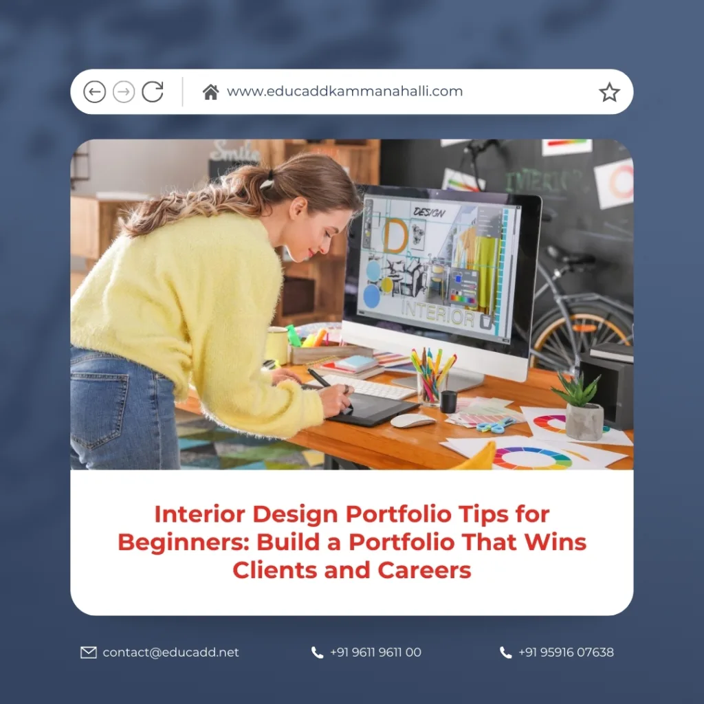 Interior Design Portfolio Tips