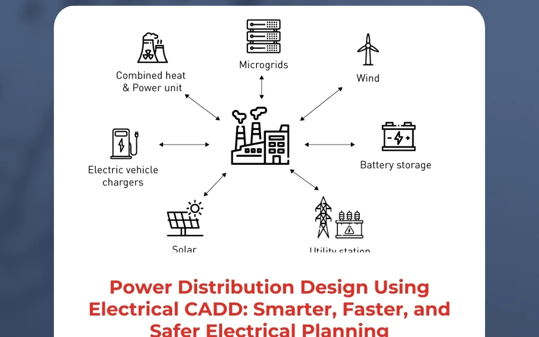 Power Distribution Design Using Electrical CADD: Smarter, Faster, and Safer Electrical Planning