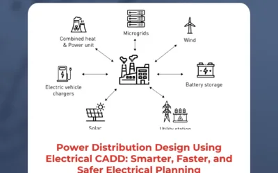 Power Distribution Design Using Electrical CADD: Smarter, Faster, and Safer Electrical Planning