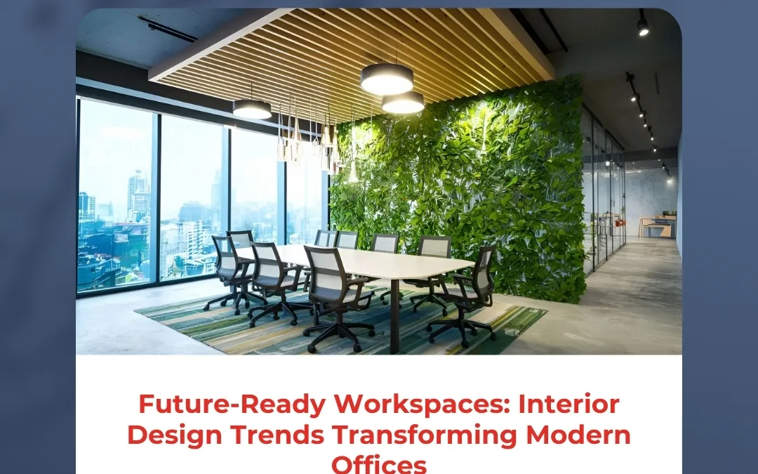 Future-Ready Workspaces: Interior Design Trends Transforming Modern Offices